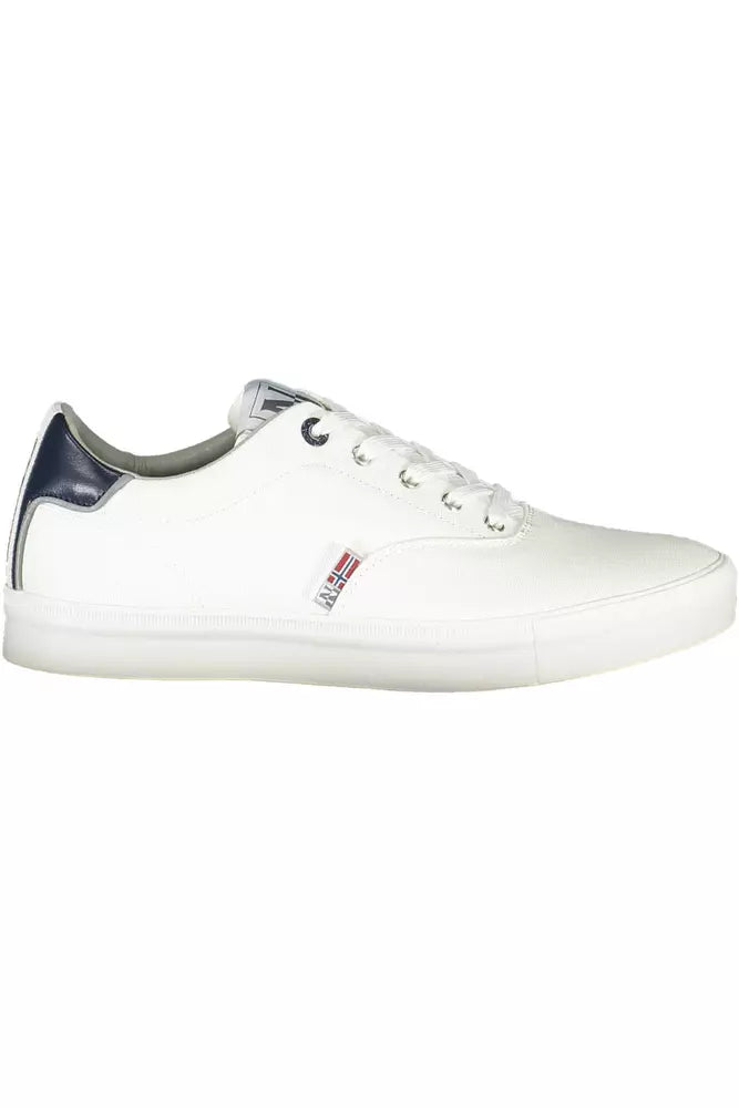 Napapijri White Polyester Men's Sneakers