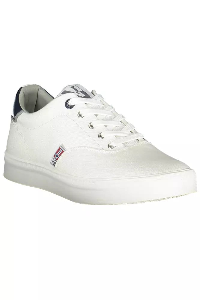 Napapijri White Polyester Men's Sneakers