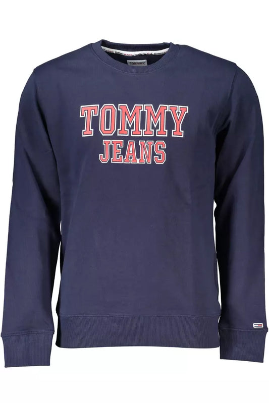 Tommy Hilfiger Blue Cotton Sweater for Men