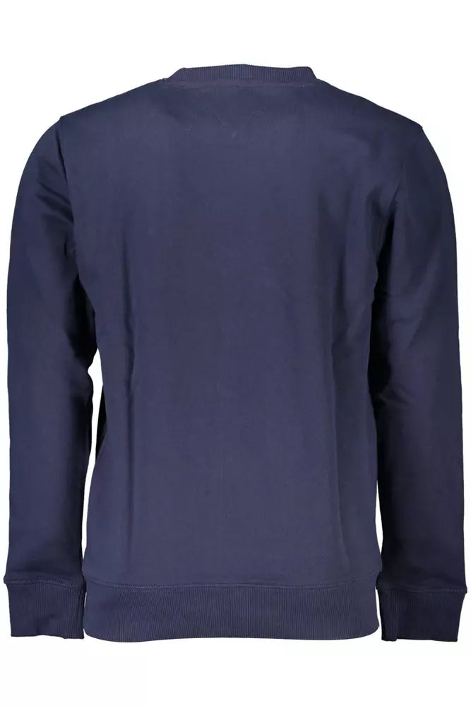 Tommy Hilfiger Blue Cotton Sweater for Men