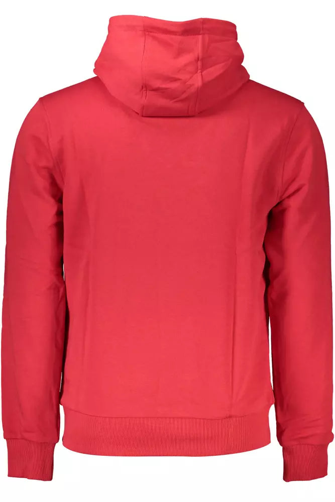 Cavalli Class Red Cotton Sweater for Men