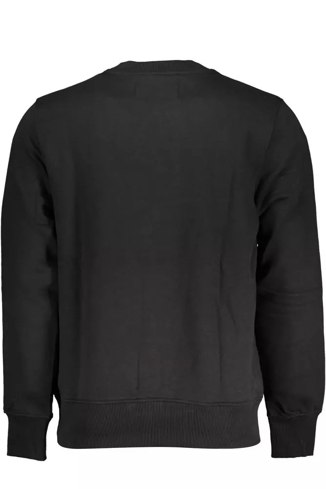 Calvin Klein Black Cotton Sweater for Men