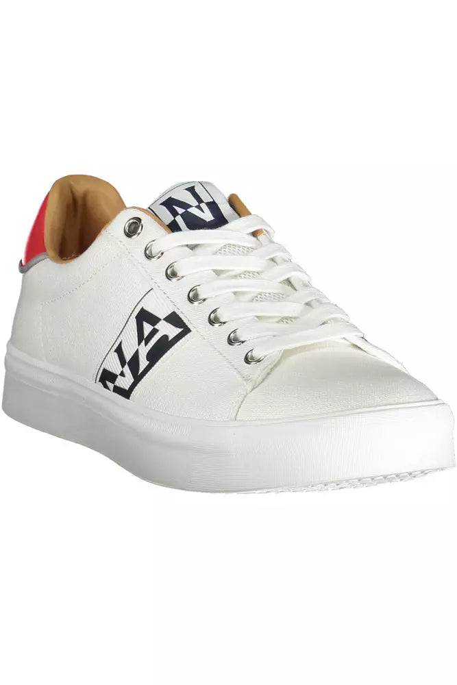 Napapijri White Polyester Men's Sneaker