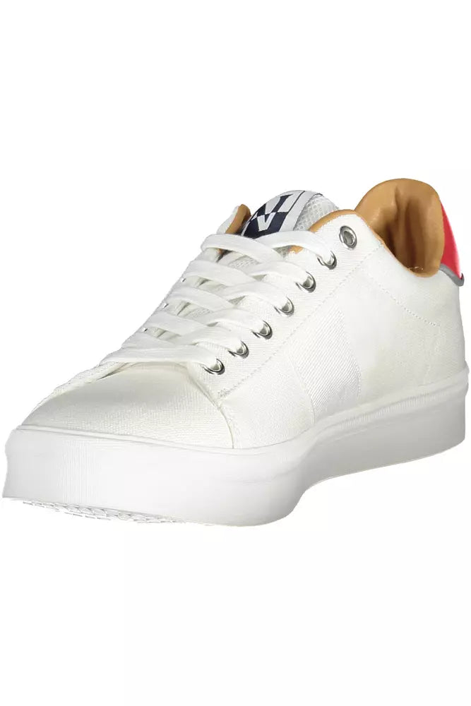 Napapijri White Polyester Men's Sneaker