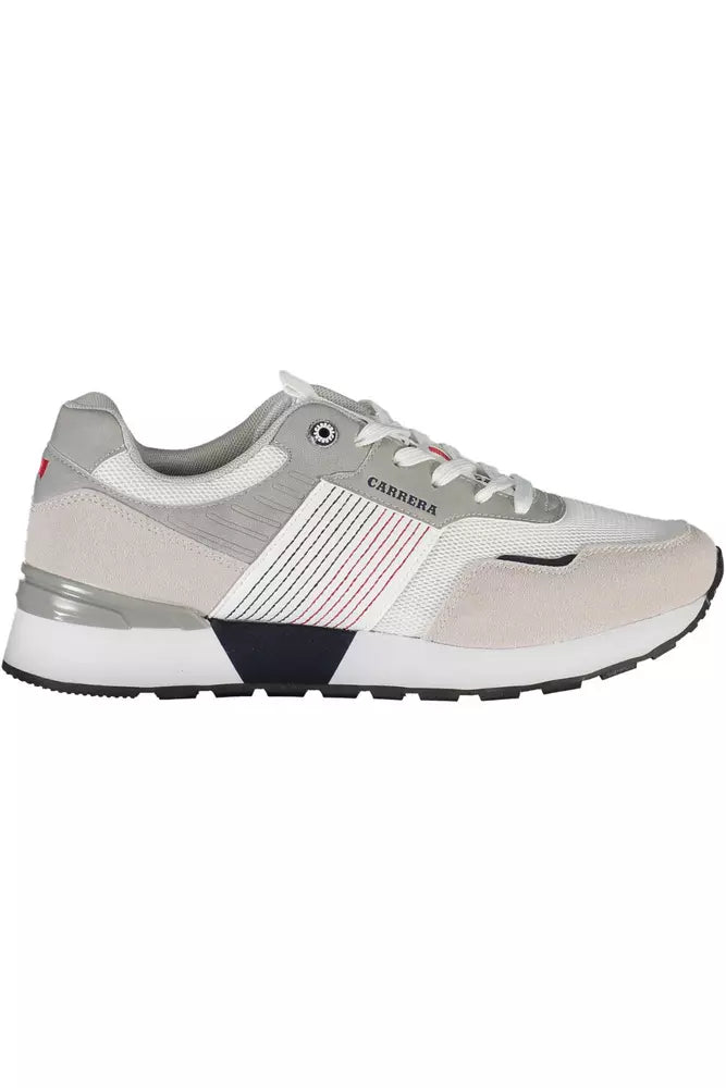 Carrera White ECO Leather Men's Sneakers