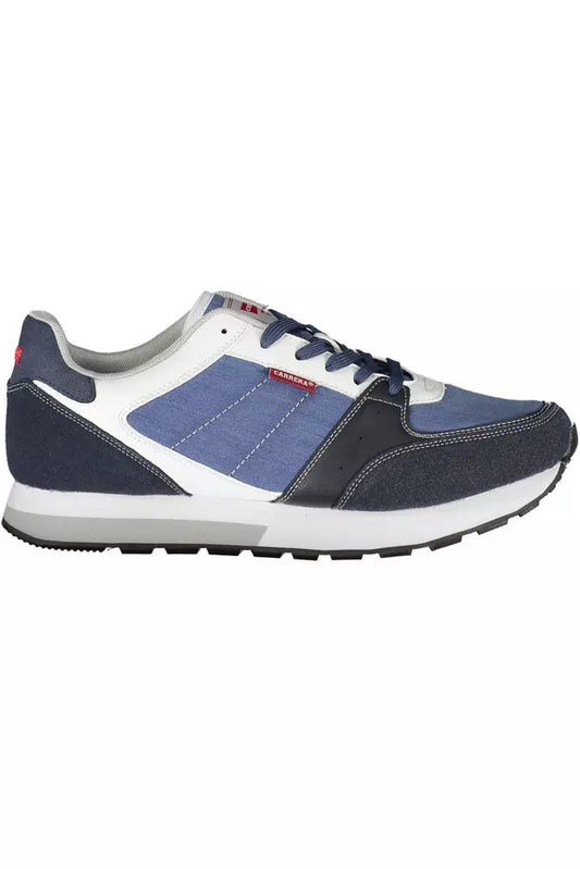 Carrera Blue Eco Leather Men's Sneakers