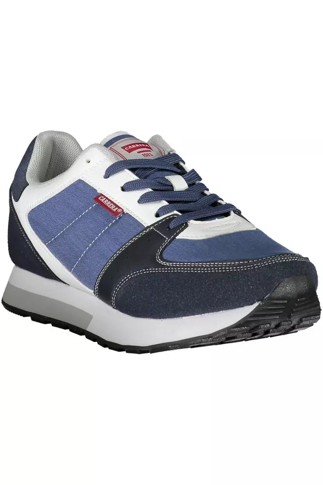 Carrera Blue Eco Leather Men's Sneakers