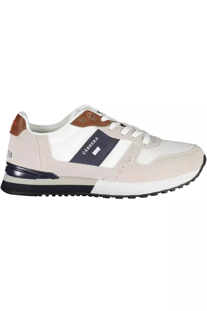 Carrera Weiß ECO Leder Herren Sneaker