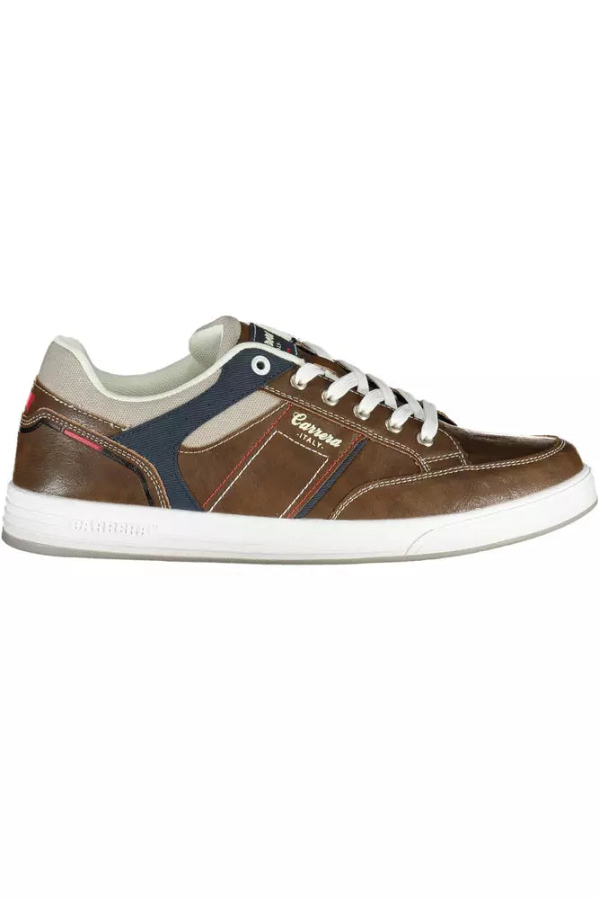 Carrera Brown Eco Leather Men's Sneaker