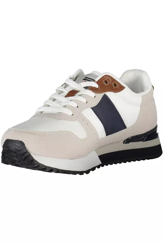 Carrera Weiß ECO Leder Herren Sneaker