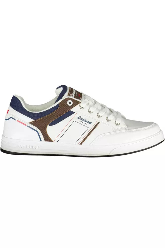 Carrera White ECO Leather Men's Sneakers