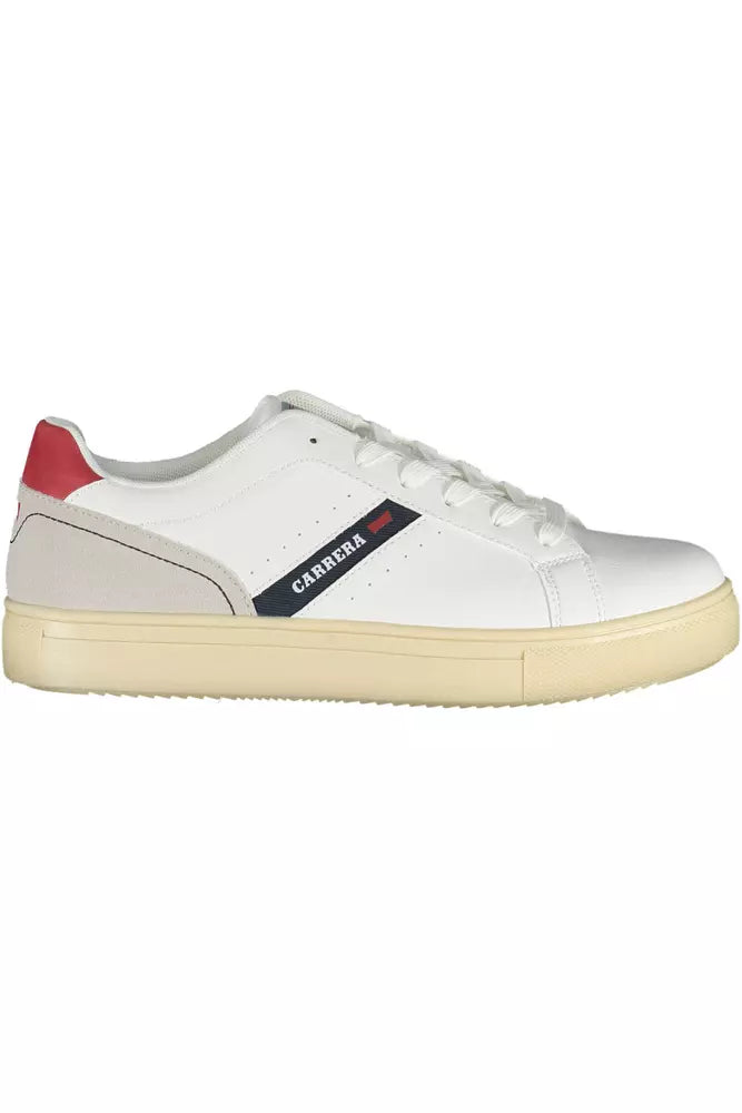 Carrera White Polyethylene Men's Sneakers