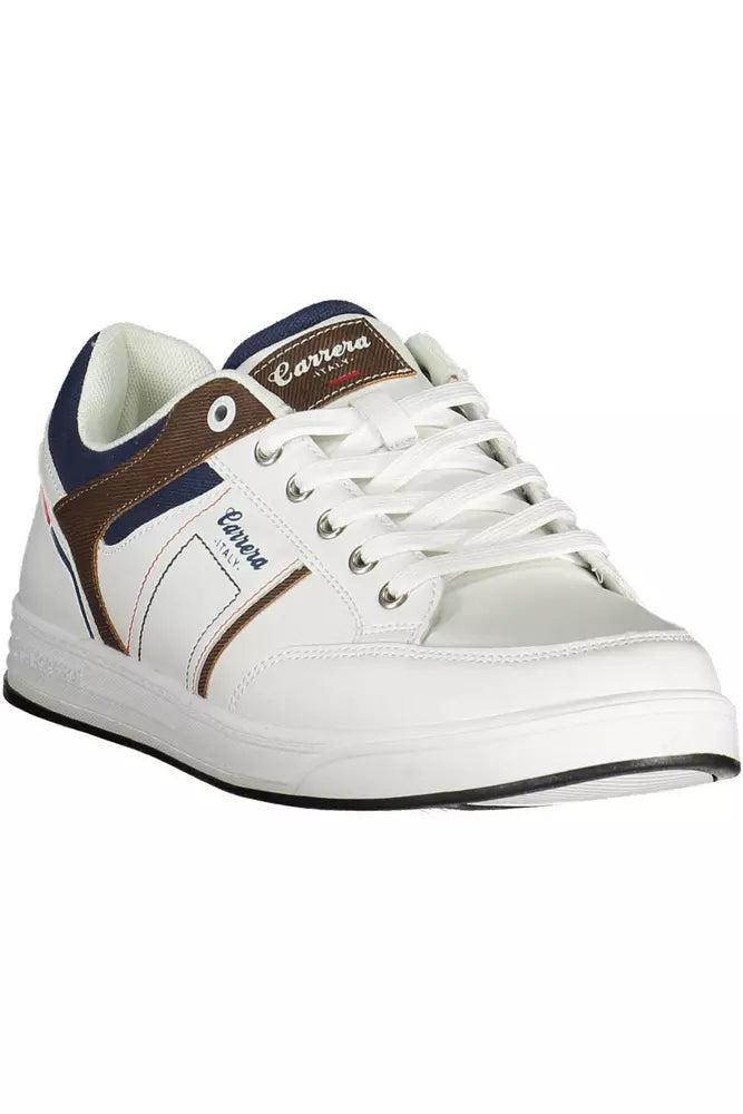 Carrera White ECO Leather Men's Sneakers