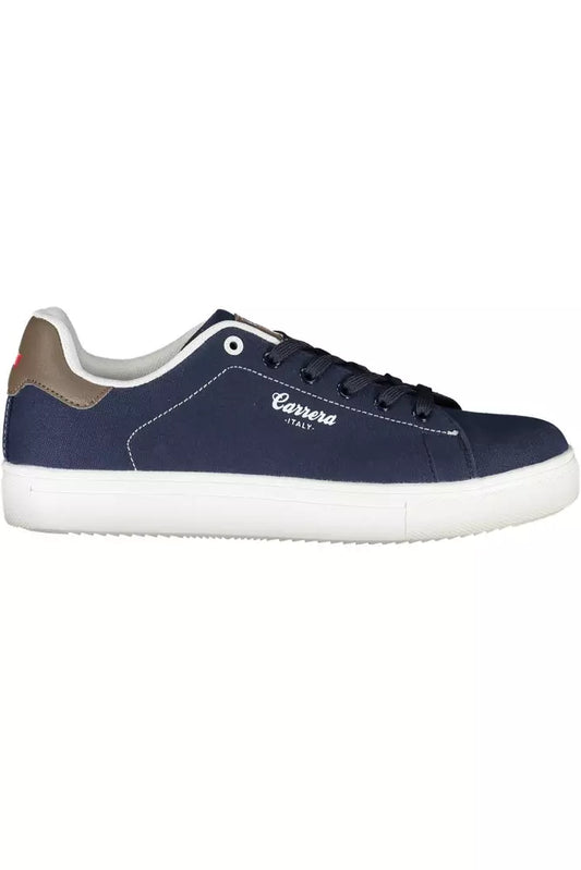 Carrera Blue Eco Leather Men's Sneakers