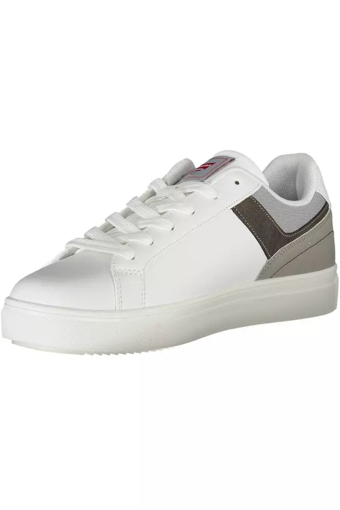 Carrera White Eco Leather Men's Sneakers