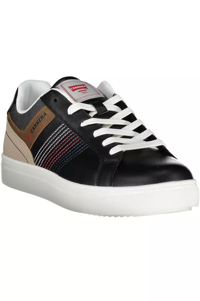 Carrera Black ECO Leather Men's Sneakers