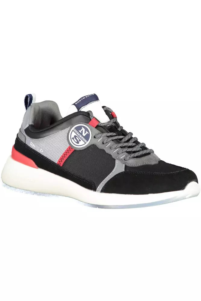 North Sails Black Synthetic Men's Sneaker