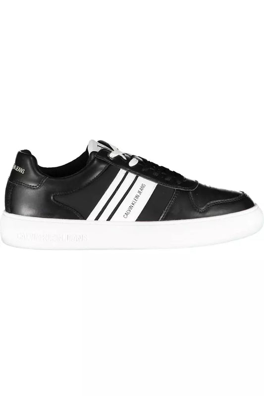 Calvin Klein Black Polyester Men's Sneaker