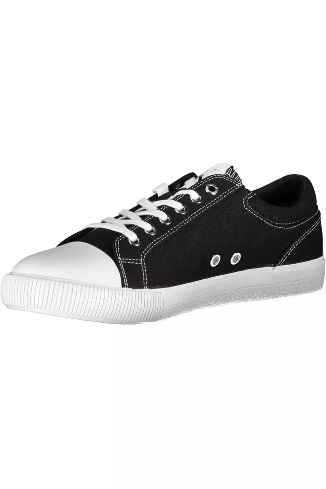 Calvin Klein Black Cotton Men's Sneakers