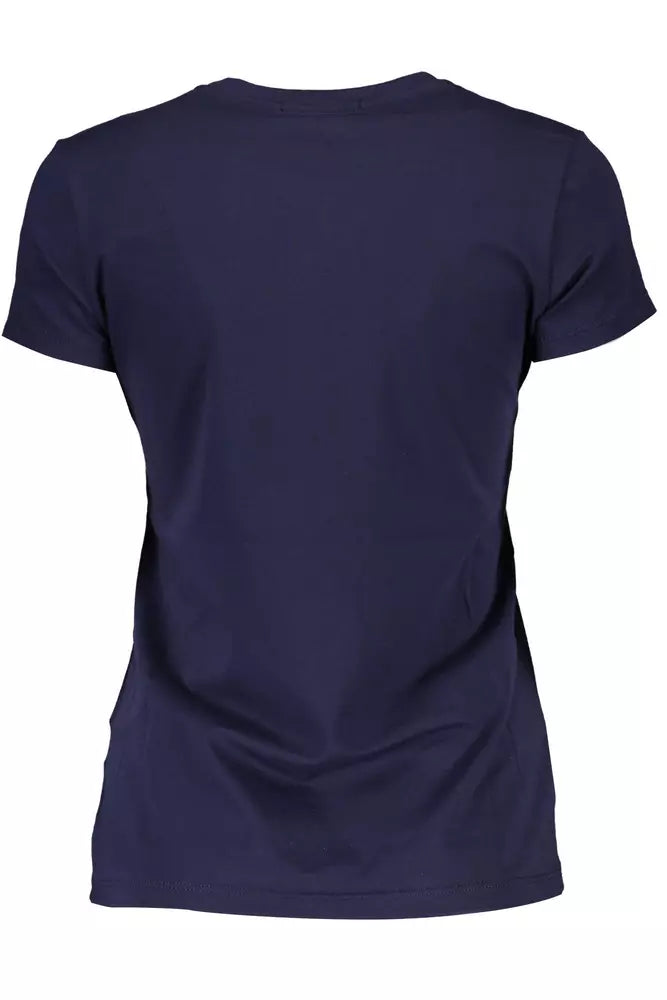 Scervino Street T-shirt in blue cotton for women