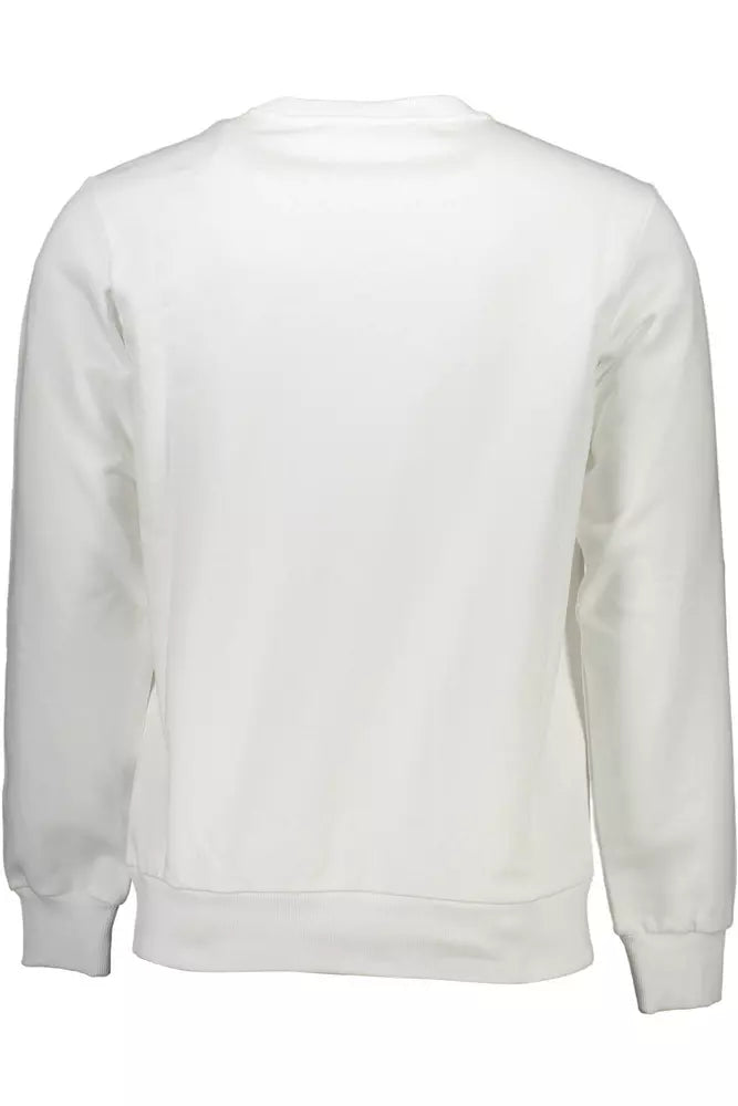 Diesel men's sweater made of white cotton