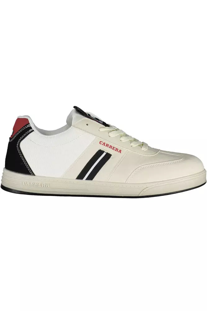 Carrera White Eco Leather Men's Sneakers