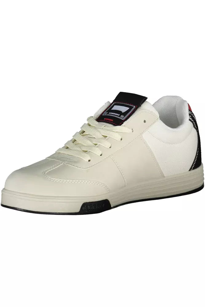 Carrera White Eco Leather Men's Sneakers