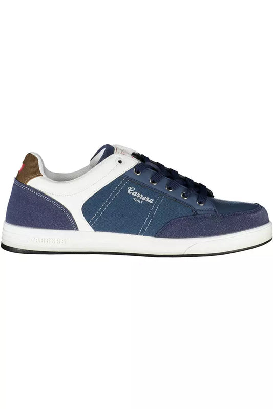 Carrera Blue Eco Leather Men's Sneakers