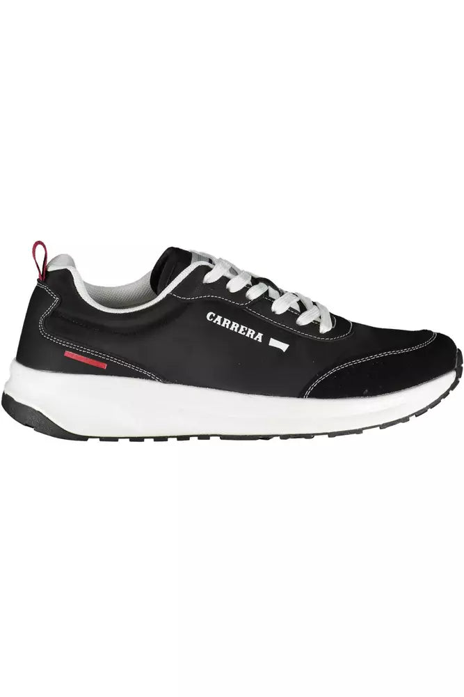 Carrera Black Eco Leather Men's Sneakers