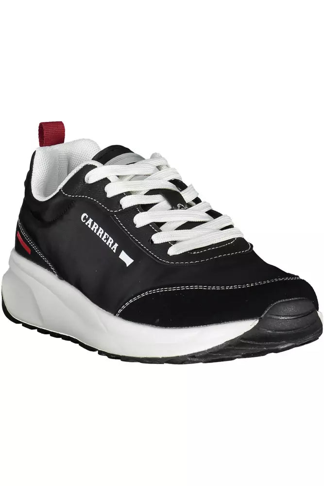 Carrera Black Eco Leather Men's Sneakers