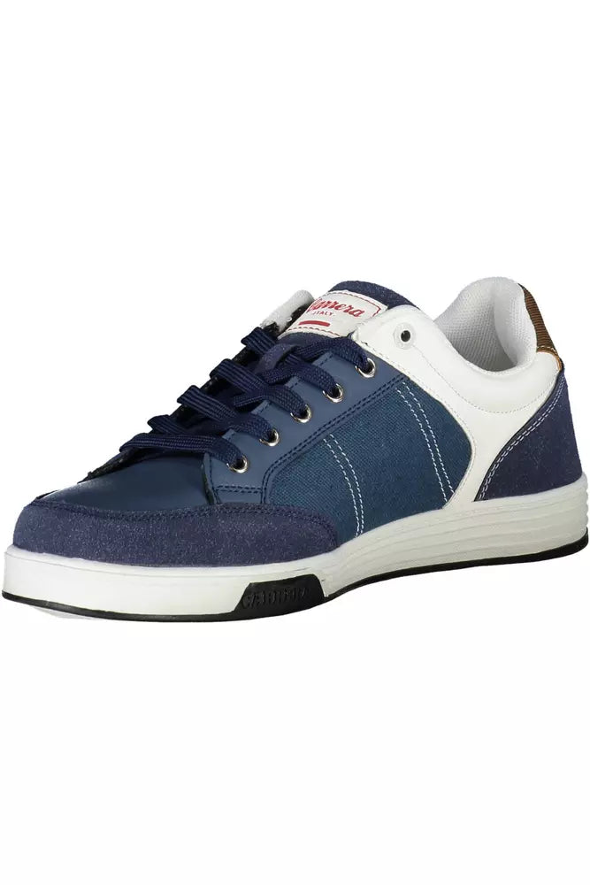 Carrera Blue Eco Leather Men's Sneakers