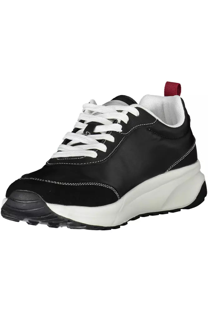 Carrera Black Eco Leather Men's Sneakers