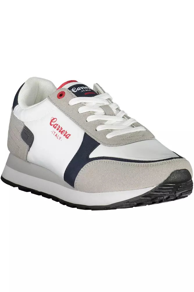 Carrera White ECO Leather Men's Sneakers