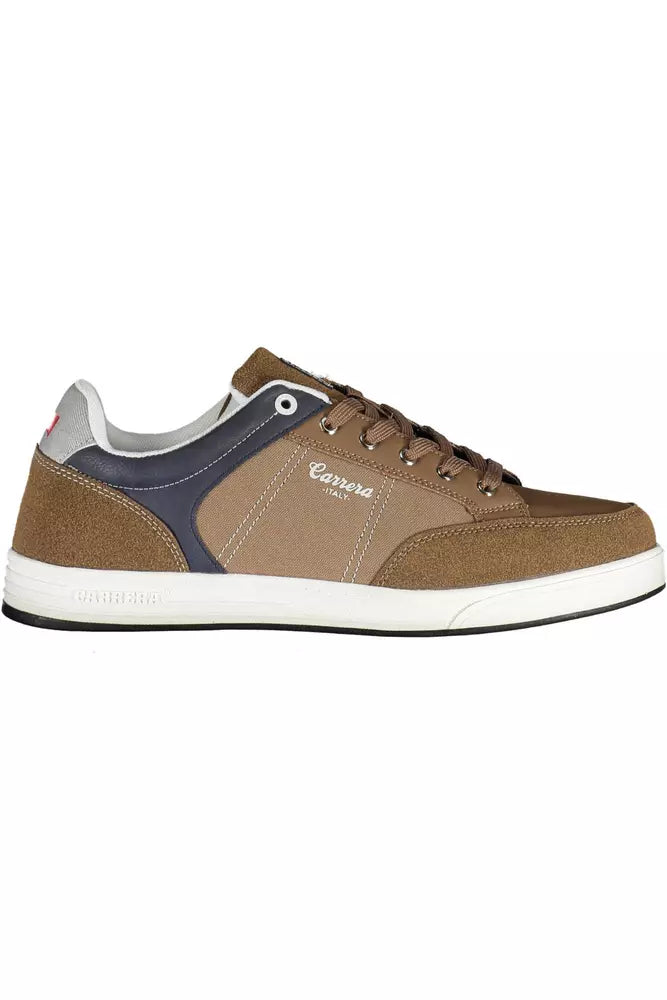 Carrera Brown Polyethylene Men's Sneakers