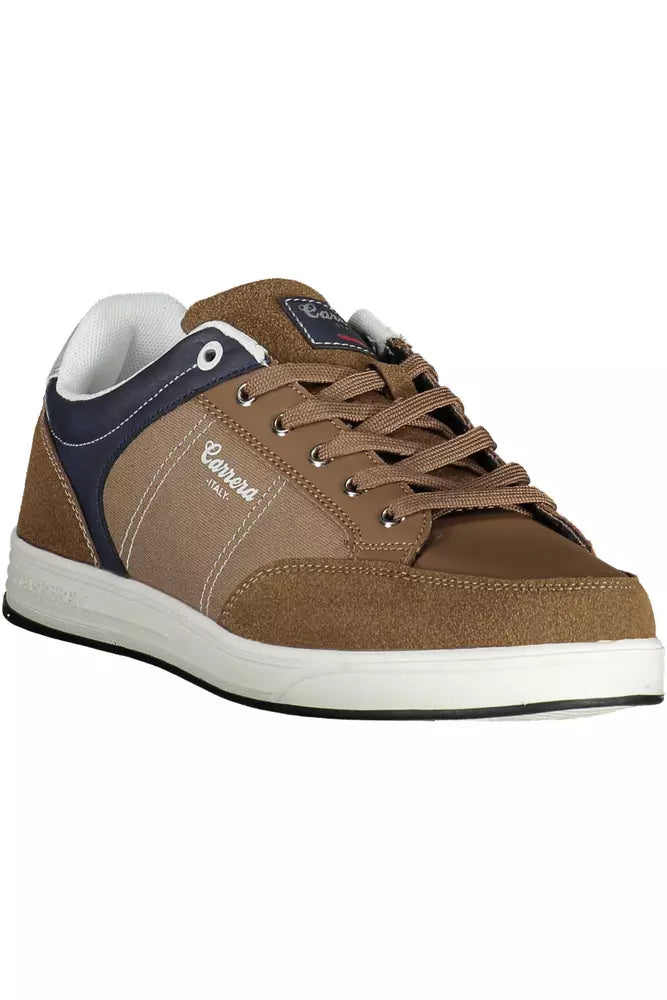 Carrera Brown Polyethylene Men's Sneakers