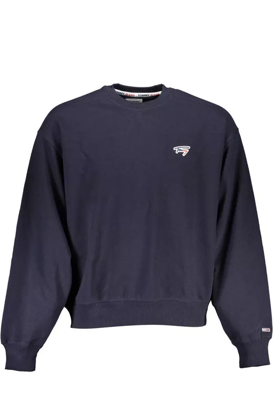 Tommy Hilfiger Blue Cotton Sweater for Men