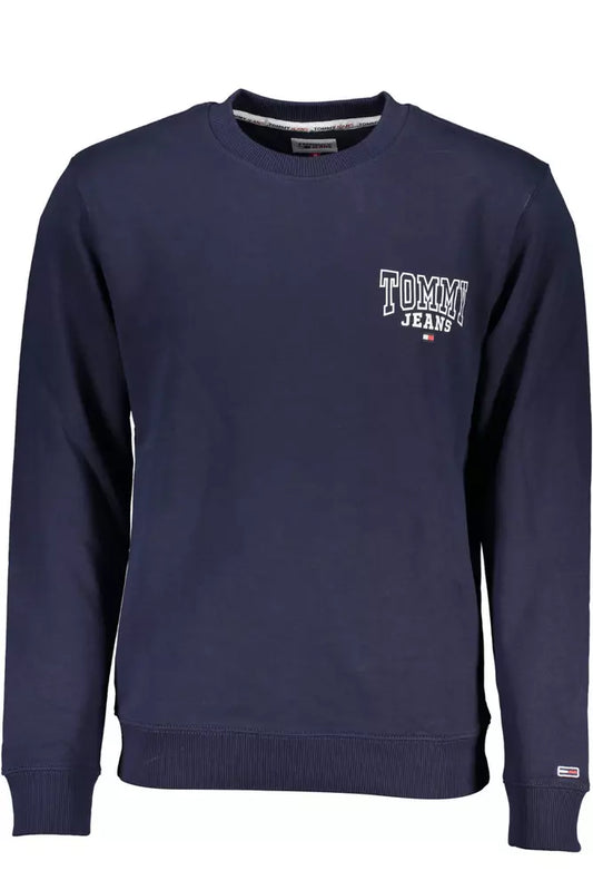 Tommy Hilfiger Blue Cotton Sweater for Men