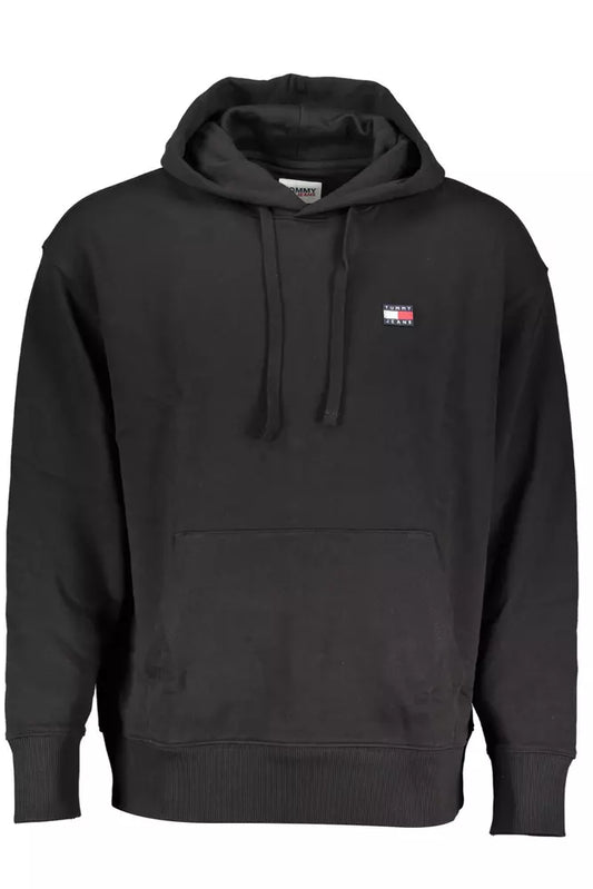 Tommy Hilfiger Schwarzer Baumwollpullover für Männer