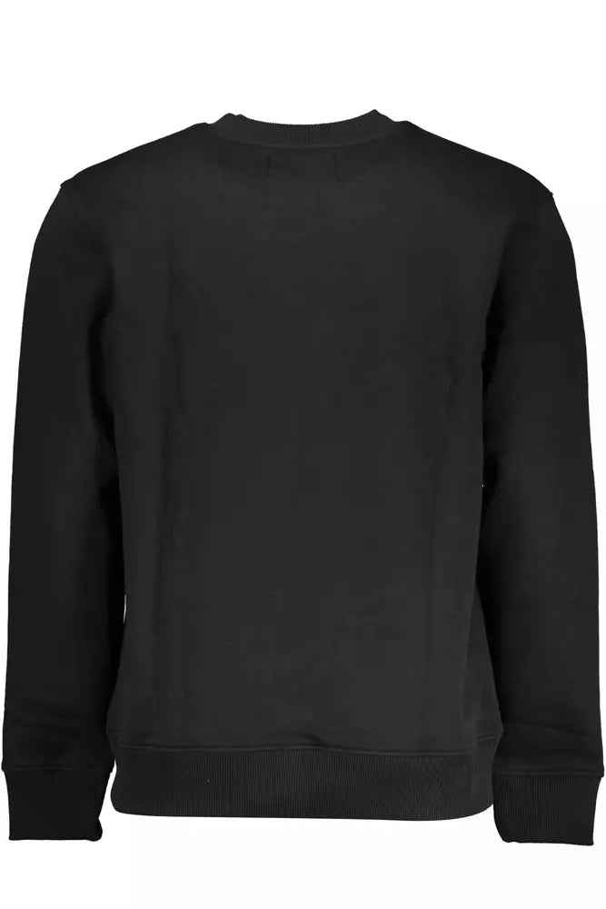 Calvin Klein Black Cotton Sweater for Men