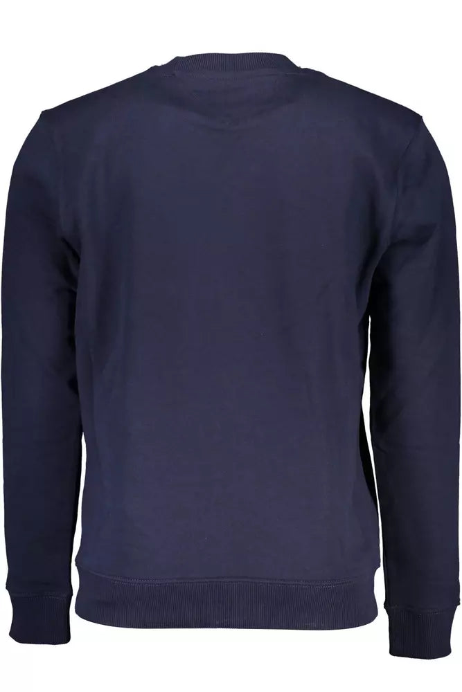 Tommy Hilfiger Blue Cotton Sweater for Men