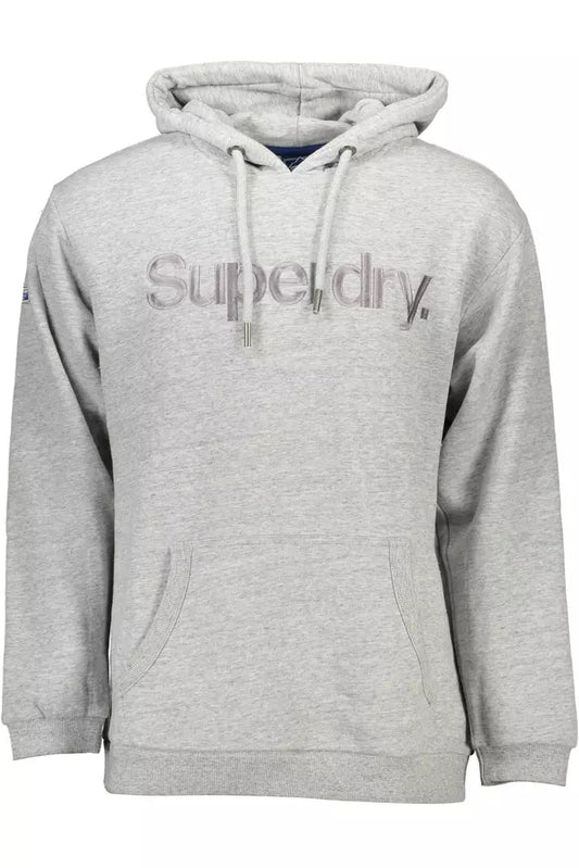 Superdry Grauer Baumwollpullover für Männer