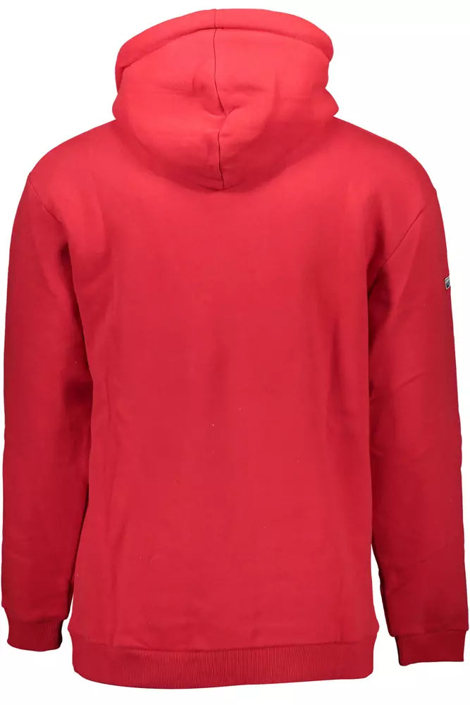 Superdry Red Cotton Sweater for Men