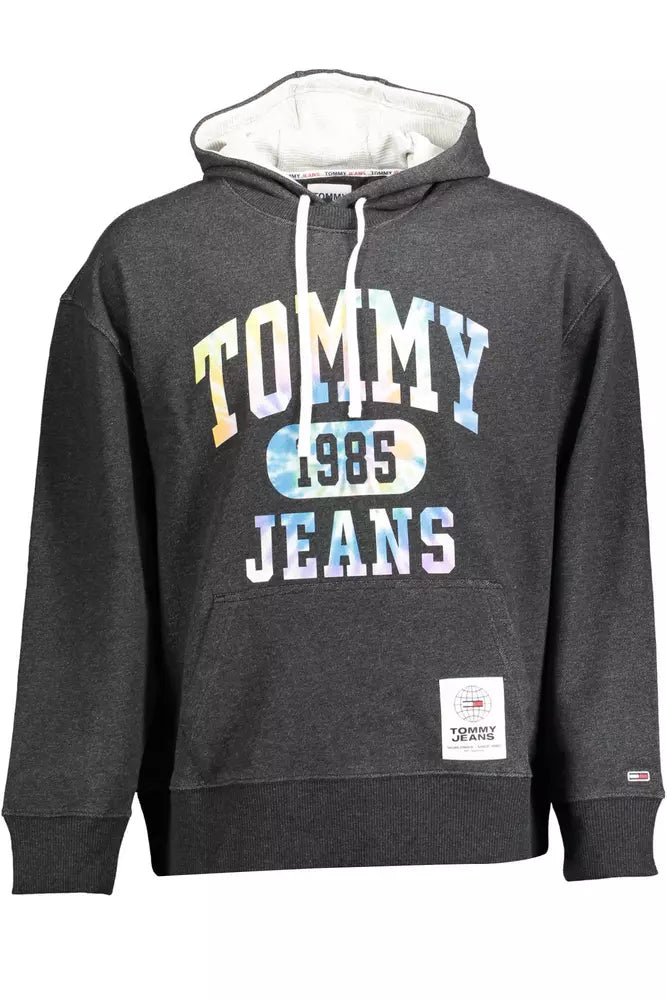 Tommy Hilfiger Schwarzer Baumwollpullover für Männer