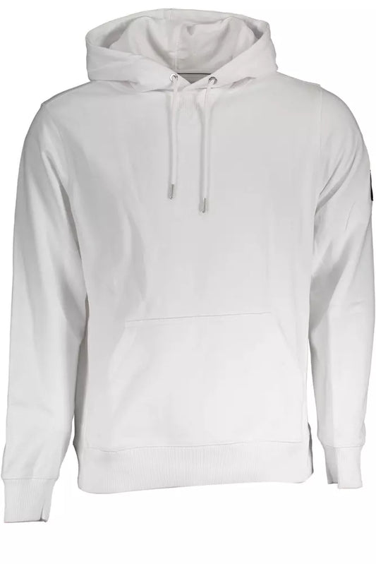 Calvin Klein Weißes Baumwoll-Sweatshirt für Männer