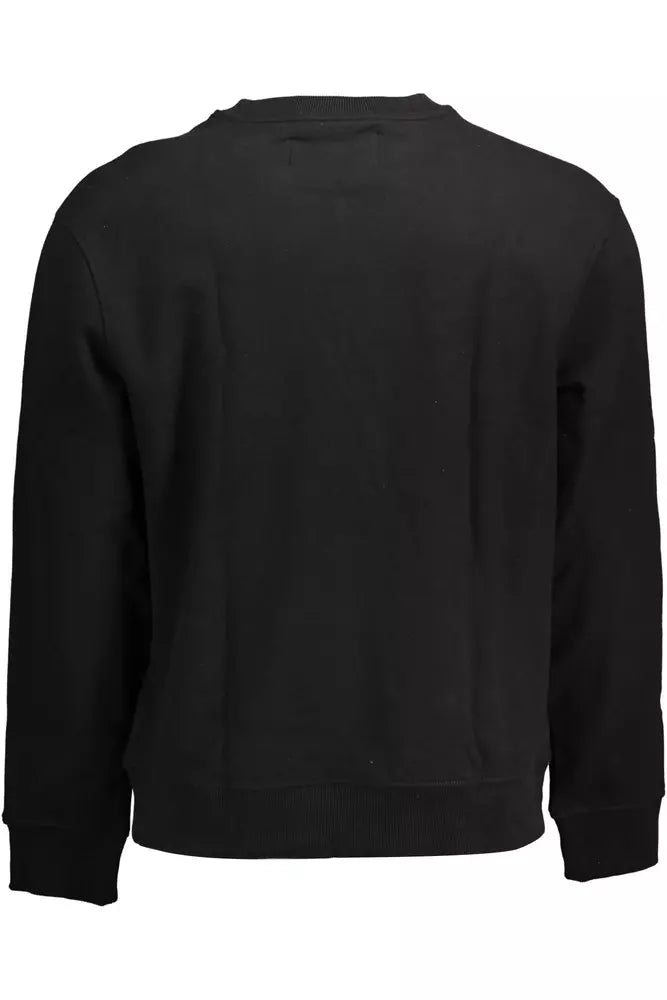 Calvin Klein Black Cotton Sweater for Men