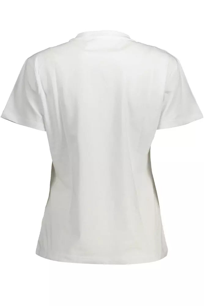 Kocca White Cotton T-Shirt for Women