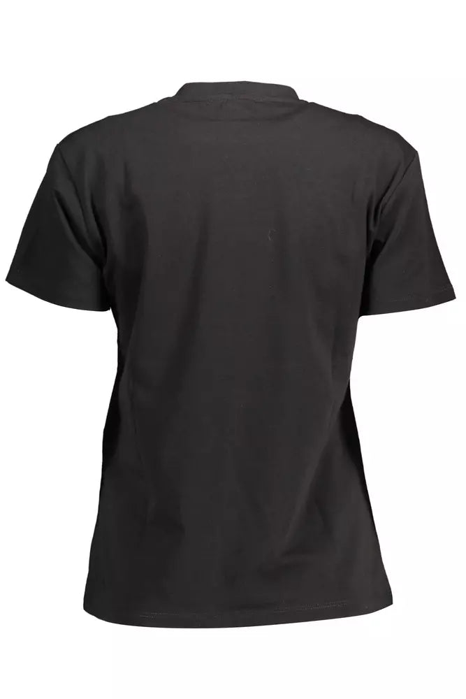 Kocca Black Cotton T-Shirt for Women