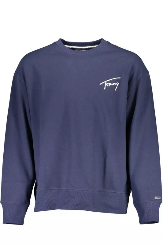 Tommy Hilfiger Blue Cotton Sweater for Men