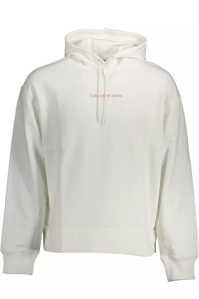 Calvin Klein White Cotton Sweater for Men