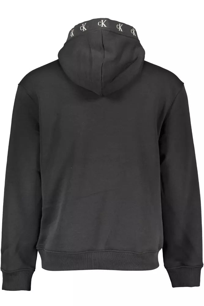 Calvin Klein Black Cotton Sweater for Men